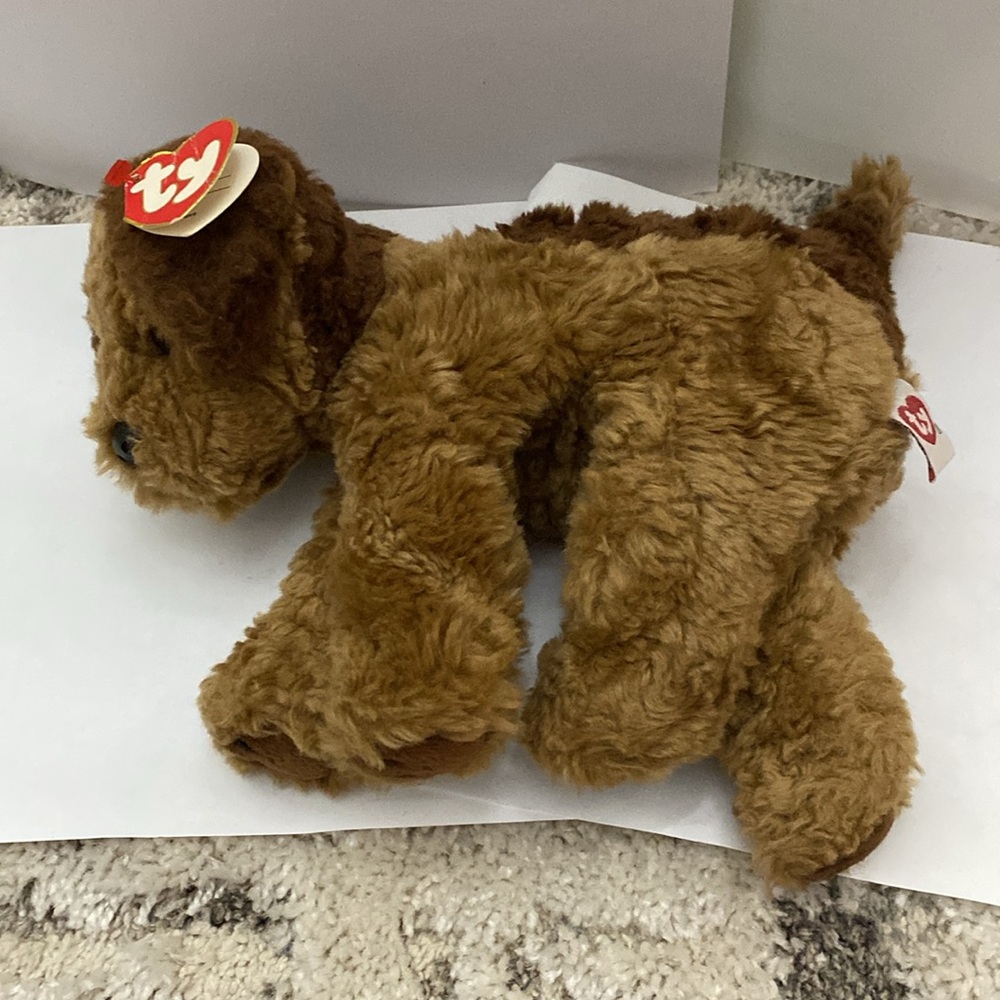 Vintage 1995 TY Chips Terrier Dog - Picture 3 of 10
